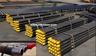 75mm Drill Pipe in coal mine tunnels drilling